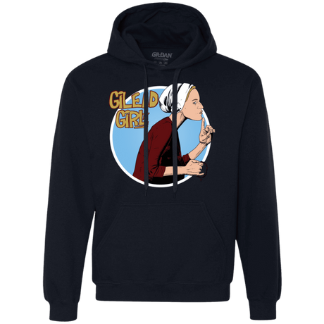 Sweatshirts Navy / S Gilead Girl Premium Fleece Hoodie