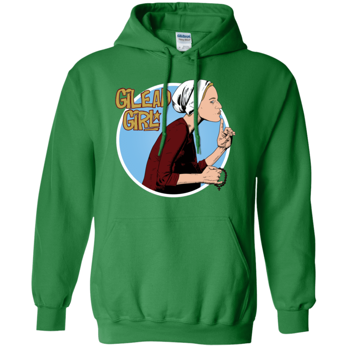 Sweatshirts Irish Green / S Gilead Girl Pullover Hoodie