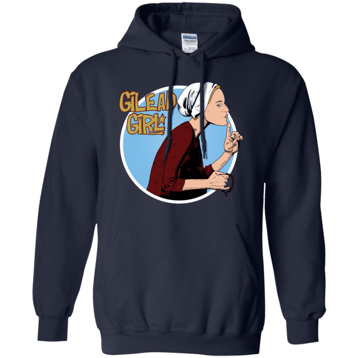 Sweatshirts Navy / S Gilead Girl Pullover Hoodie