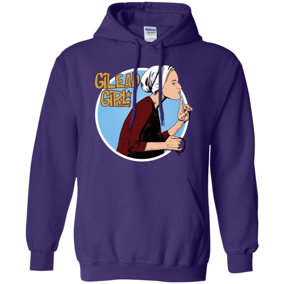 Sweatshirts Purple / S Gilead Girl Pullover Hoodie