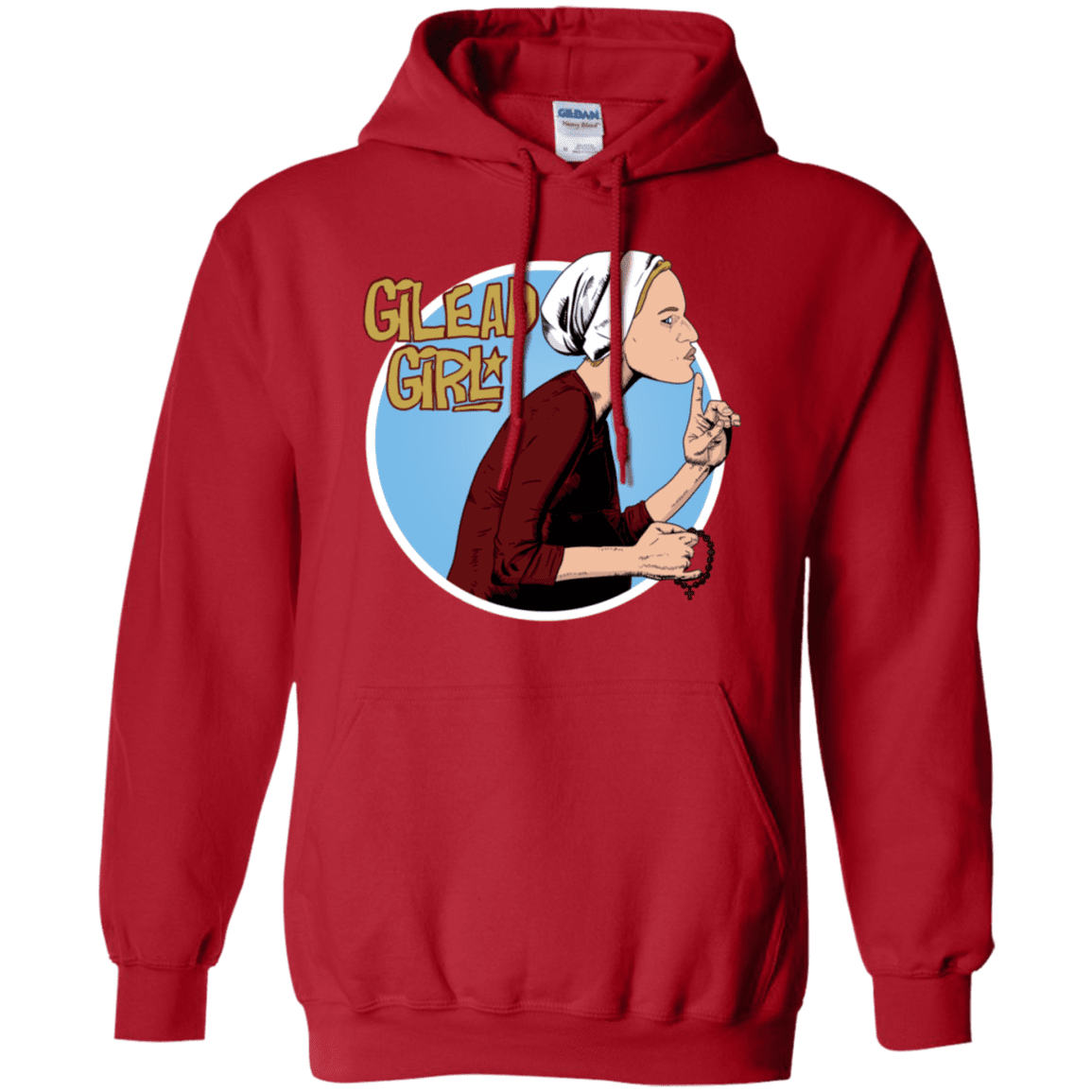 Sweatshirts Red / S Gilead Girl Pullover Hoodie