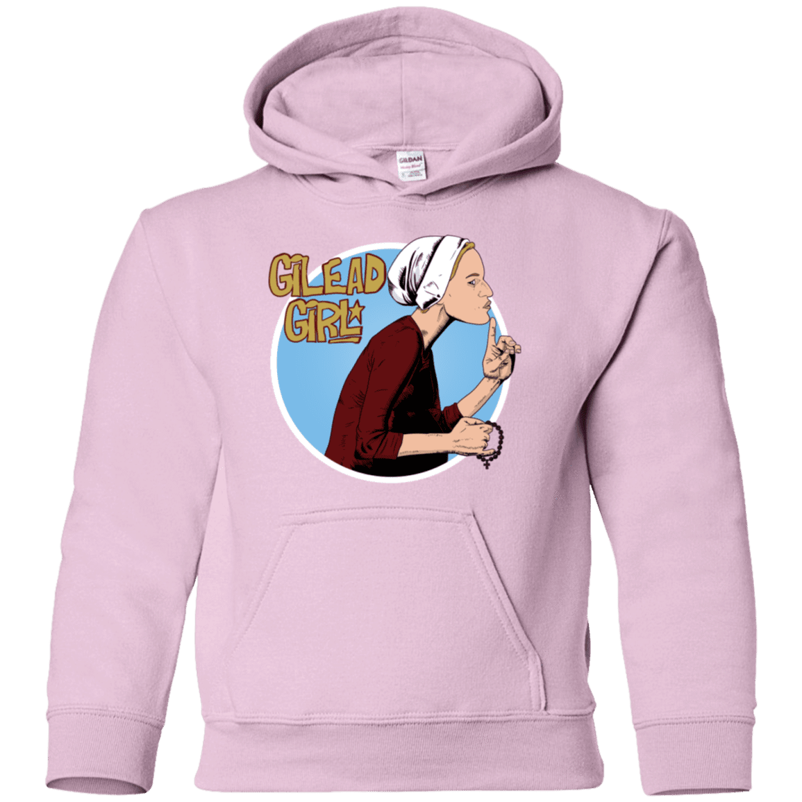 Sweatshirts Light Pink / YS Gilead Girl Youth Hoodie