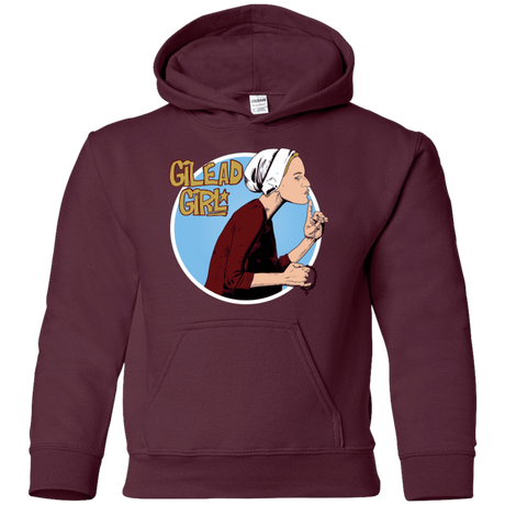 Sweatshirts Maroon / YS Gilead Girl Youth Hoodie