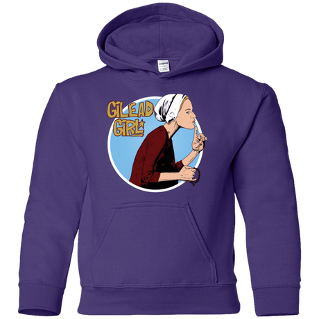 Sweatshirts Purple / YS Gilead Girl Youth Hoodie