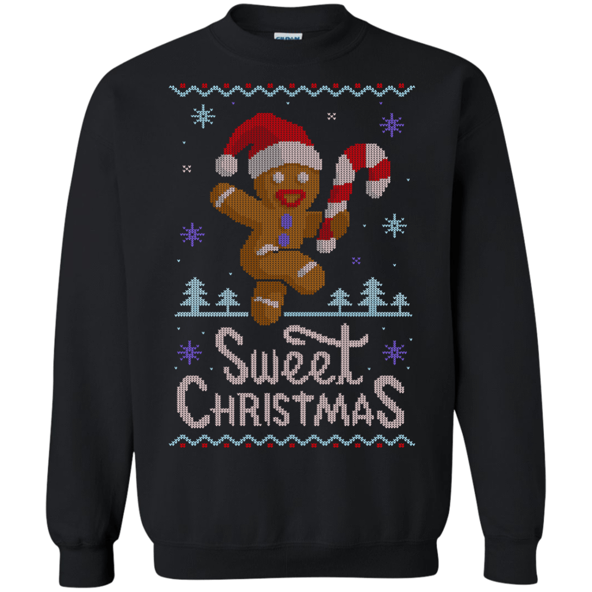 Sweatshirts Black / Small Ginger Bread Sweater Crewneck Sweatshirt