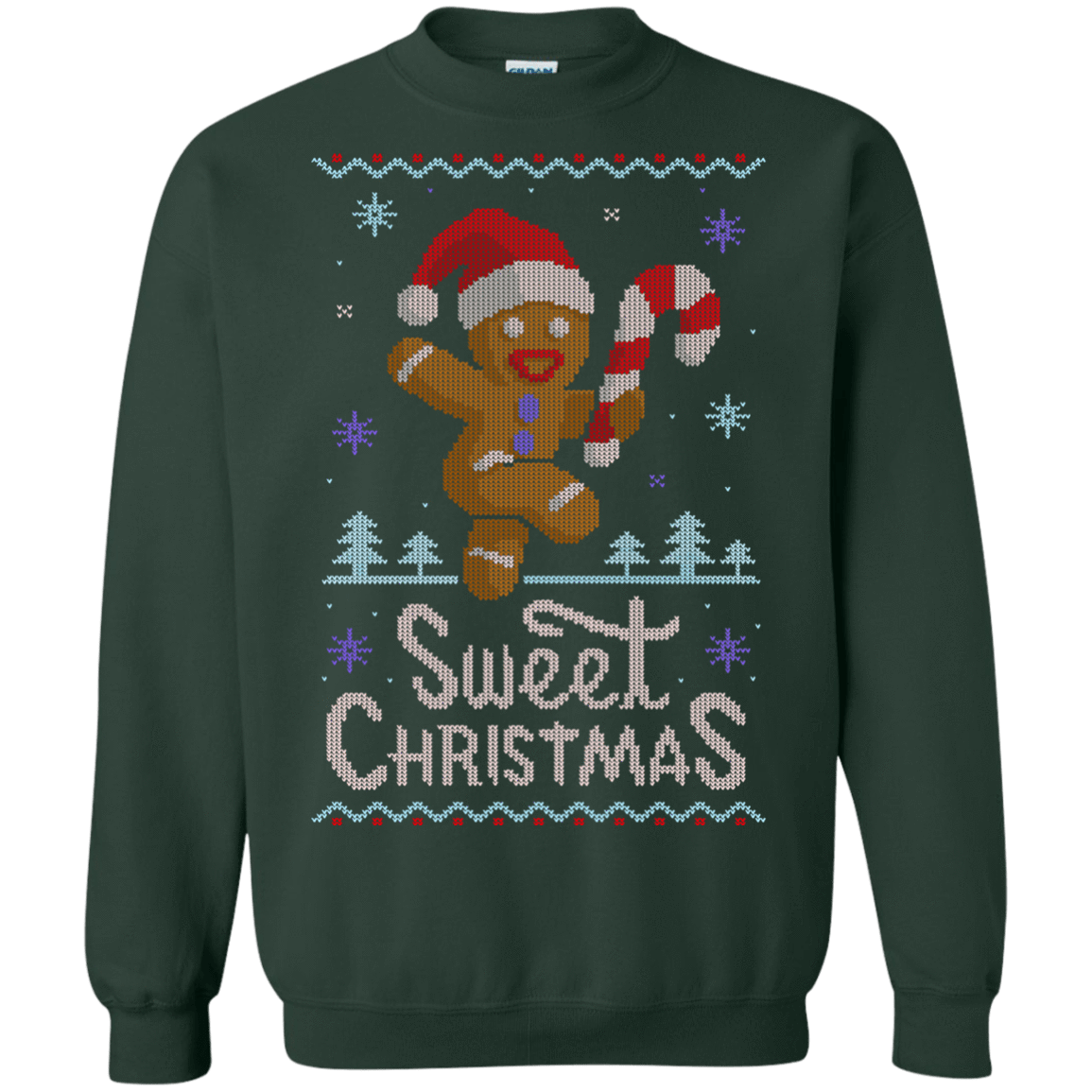Sweatshirts Forest Green / Small Ginger Bread Sweater Crewneck Sweatshirt