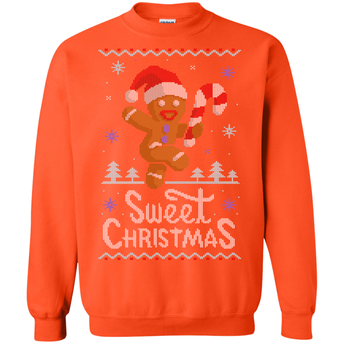 Sweatshirts Orange / Small Ginger Bread Sweater Crewneck Sweatshirt