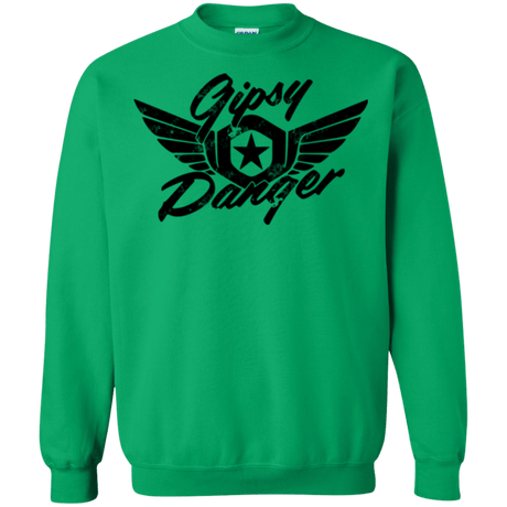 Sweatshirts Irish Green / Small Gipsy danger Crewneck Sweatshirt