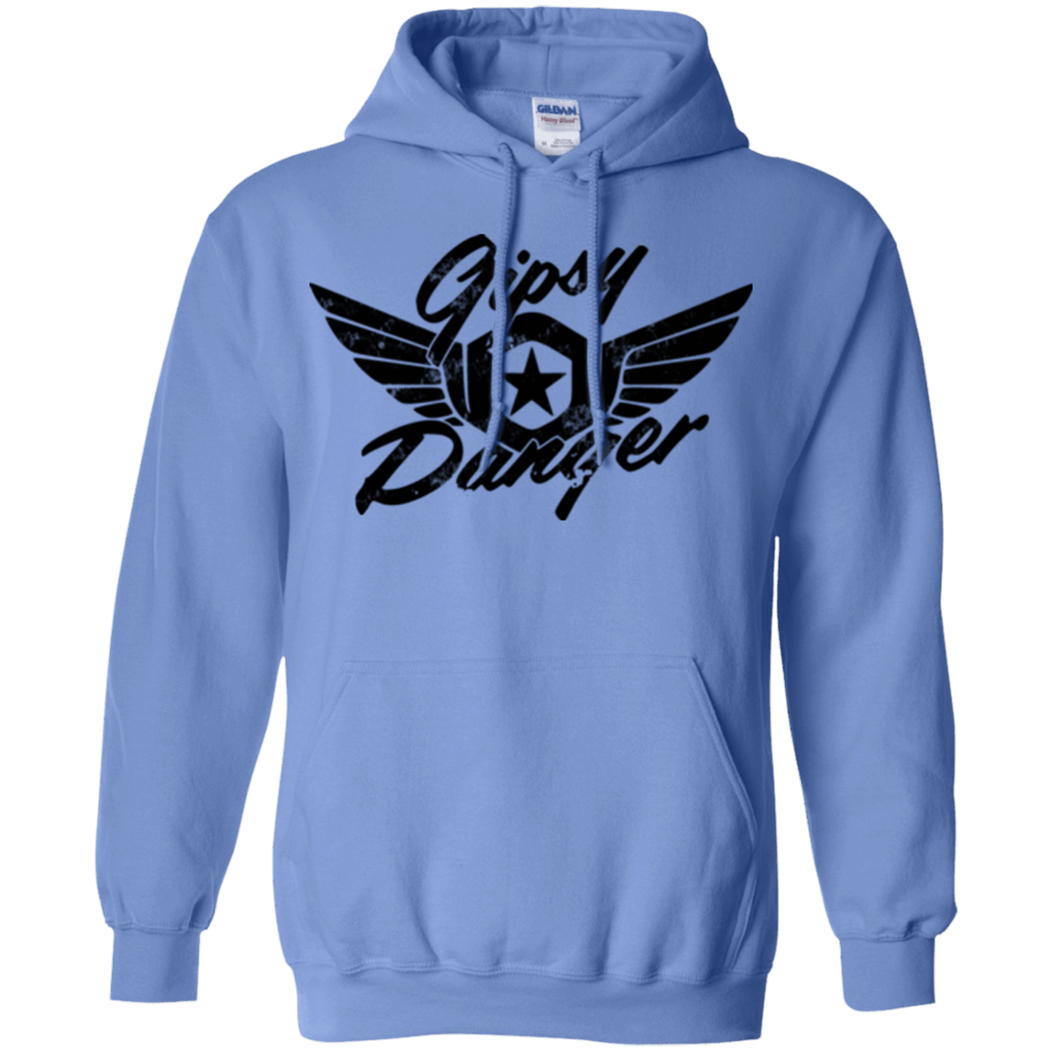Sweatshirts Carolina Blue / Small Gipsy danger Pullover Hoodie