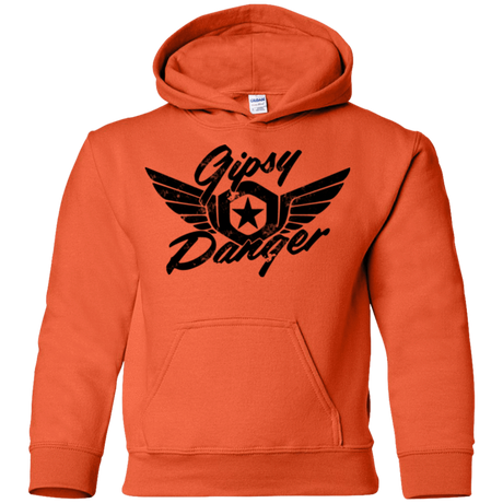 Sweatshirts Orange / YS Gipsy danger Youth Hoodie