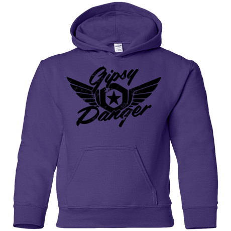 Sweatshirts Purple / YS Gipsy danger Youth Hoodie