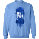 Sweatshirts Carolina Blue / S Girl Power Crewneck Sweatshirt