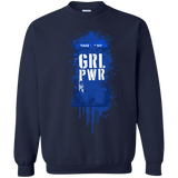 Sweatshirts Navy / S Girl Power Crewneck Sweatshirt