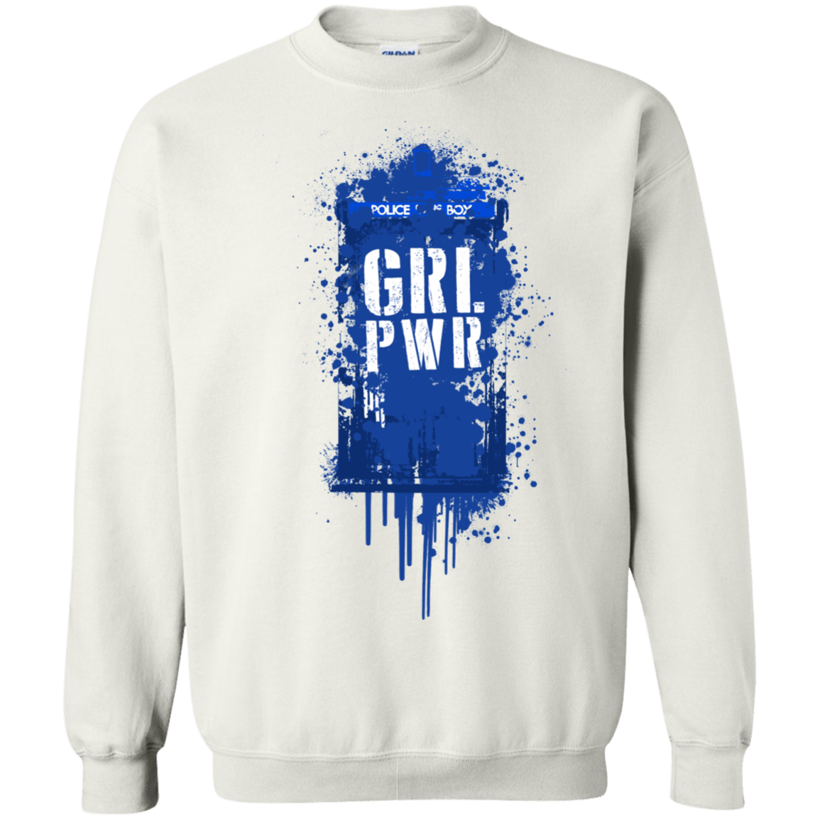 Sweatshirts White / S Girl Power Crewneck Sweatshirt