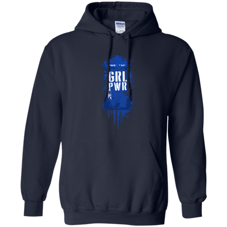 Sweatshirts Navy / S Girl Power Pullover Hoodie