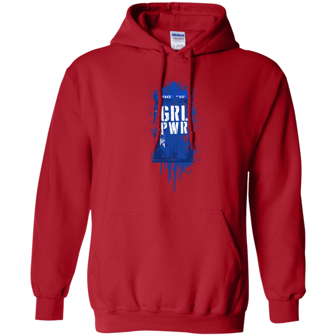 Sweatshirts Red / S Girl Power Pullover Hoodie