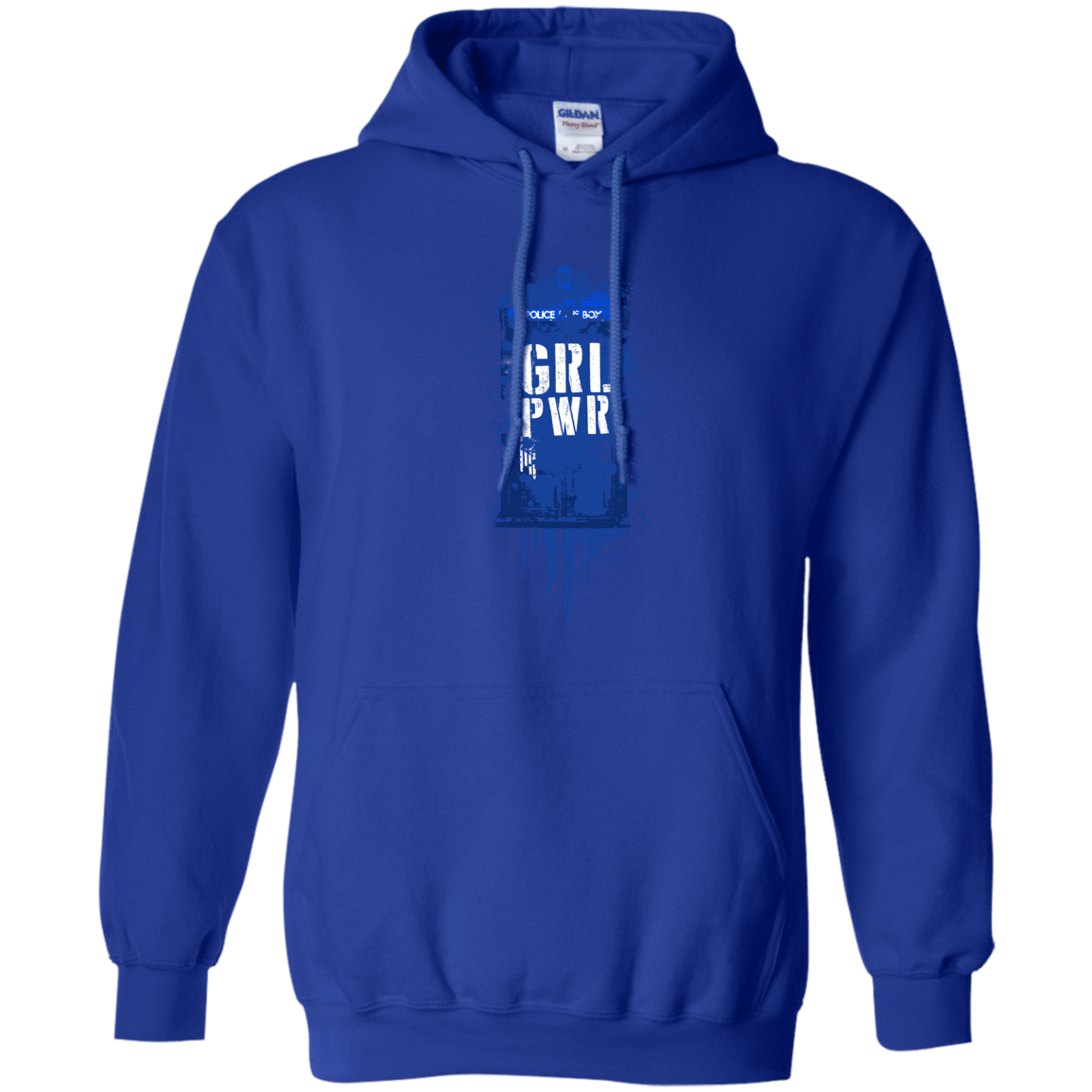 Sweatshirts Royal / S Girl Power Pullover Hoodie