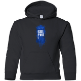 Sweatshirts Black / YS Girl Power Youth Hoodie