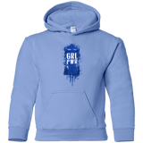 Sweatshirts Carolina Blue / YS Girl Power Youth Hoodie