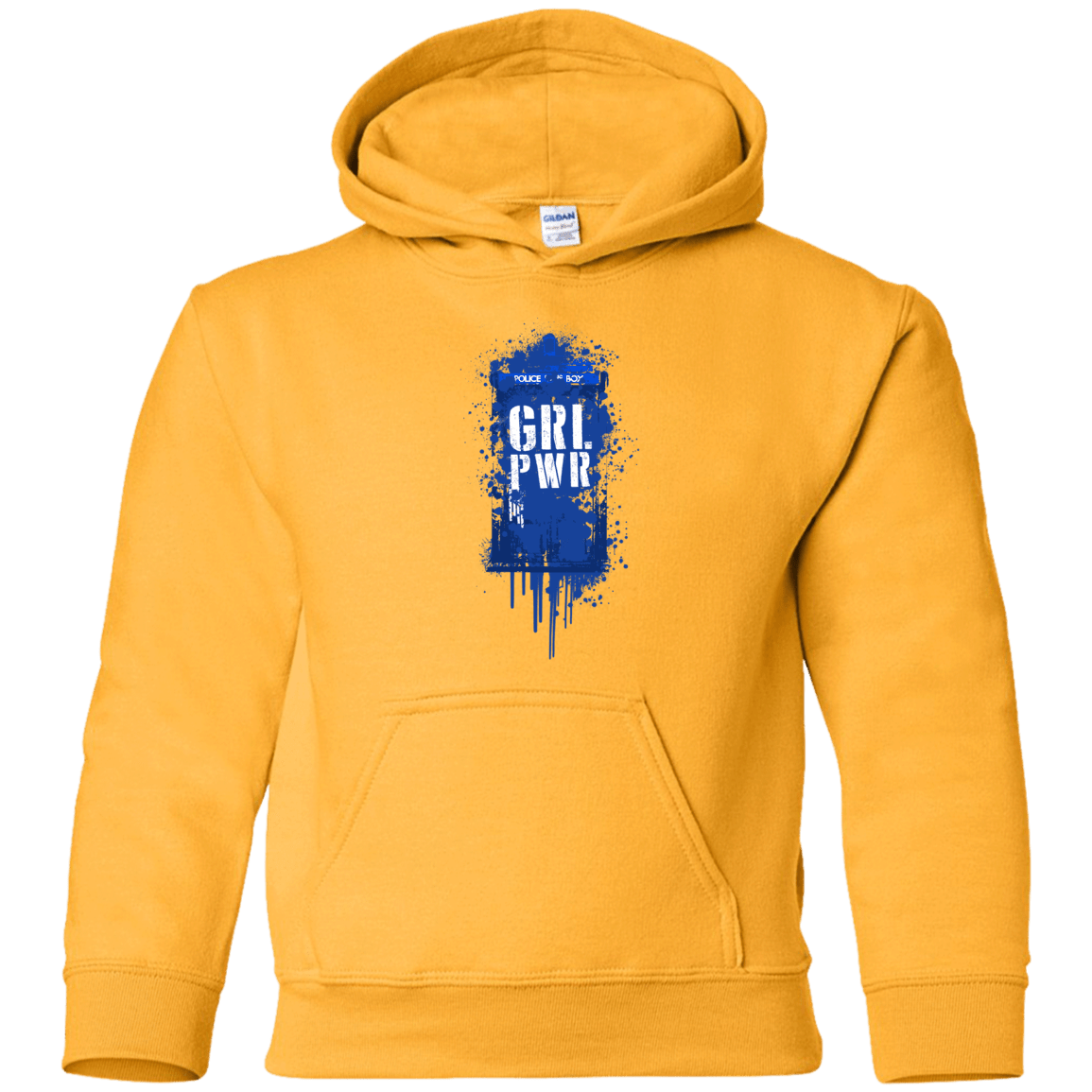 Sweatshirts Gold / YS Girl Power Youth Hoodie