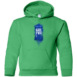 Sweatshirts Irish Green / YS Girl Power Youth Hoodie
