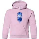 Sweatshirts Light Pink / YS Girl Power Youth Hoodie