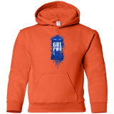 Sweatshirts Orange / YS Girl Power Youth Hoodie