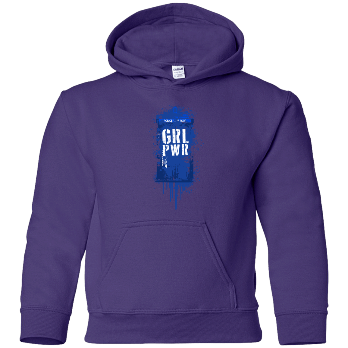 Sweatshirts Purple / YS Girl Power Youth Hoodie
