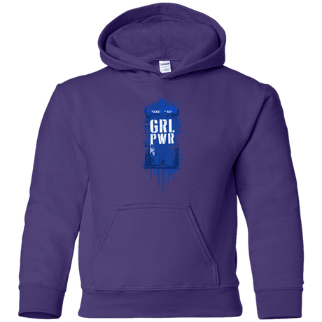 Sweatshirts Purple / YS Girl Power Youth Hoodie