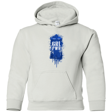 Sweatshirts White / YS Girl Power Youth Hoodie