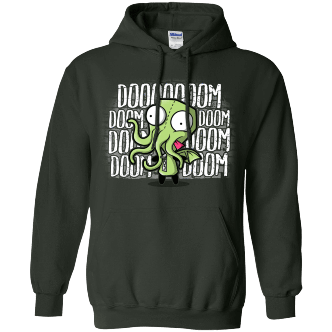 Sweatshirts Forest Green / Small GIRTHULHU Pullover Hoodie