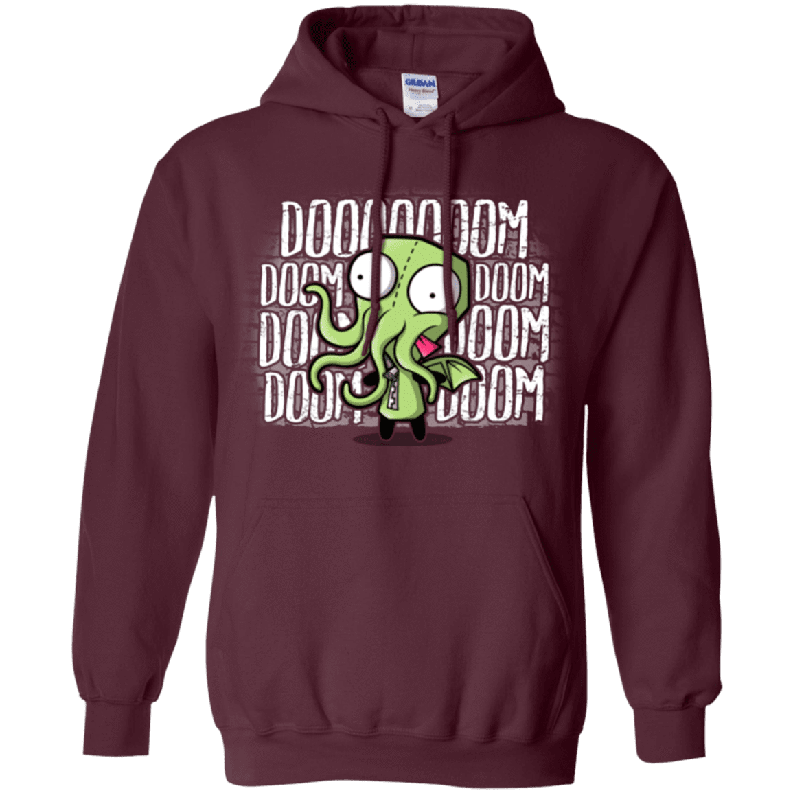 Sweatshirts Maroon / Small GIRTHULHU Pullover Hoodie