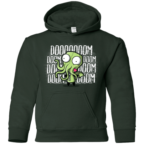 Sweatshirts Forest Green / YS GIRTHULHU Youth Hoodie