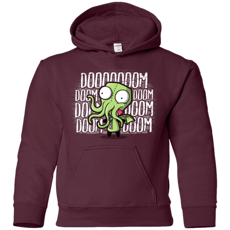 Sweatshirts Maroon / YS GIRTHULHU Youth Hoodie