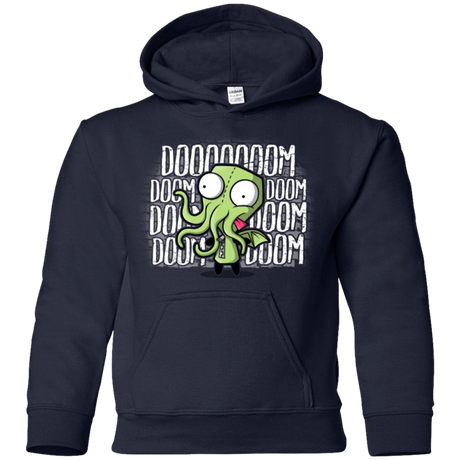 Sweatshirts Navy / YS GIRTHULHU Youth Hoodie