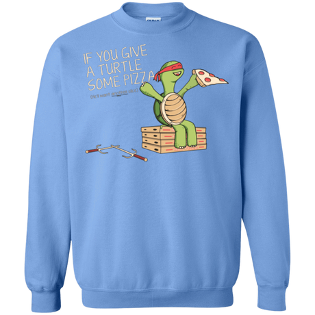 Sweatshirts Carolina Blue / Small Give a Turtle Crewneck Sweatshirt