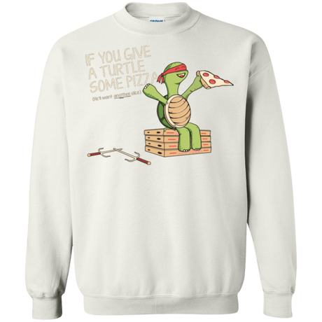 Sweatshirts White / Small Give a Turtle Crewneck Sweatshirt