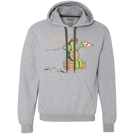 Sweatshirts Sport Grey / Small Give a Turtle Premium Fleece Hoodie