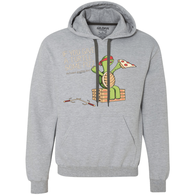 Sweatshirts Sport Grey / Small Give a Turtle Premium Fleece Hoodie