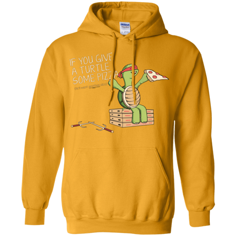 Sweatshirts Gold / Small Give a Turtle Pullover Hoodie