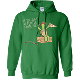 Sweatshirts Irish Green / Small Give a Turtle Pullover Hoodie