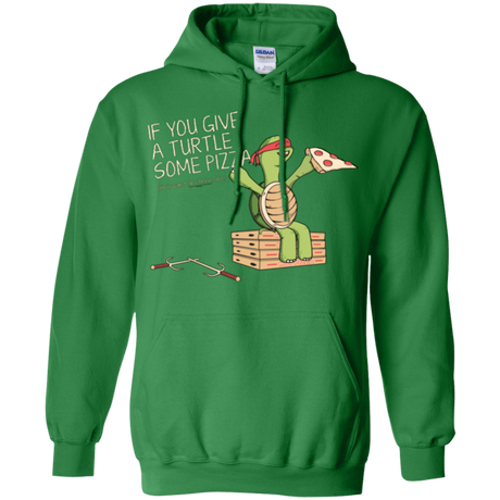 Sweatshirts Irish Green / Small Give a Turtle Pullover Hoodie