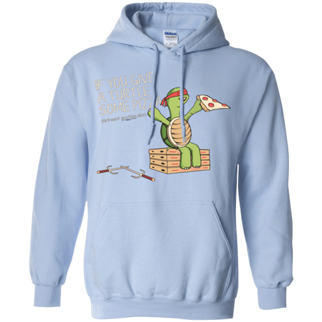 Sweatshirts Light Blue / Small Give a Turtle Pullover Hoodie