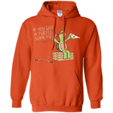 Sweatshirts Orange / Small Give a Turtle Pullover Hoodie