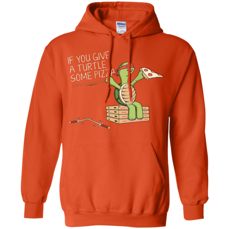 Sweatshirts Orange / Small Give a Turtle Pullover Hoodie