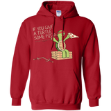 Sweatshirts Red / Small Give a Turtle Pullover Hoodie