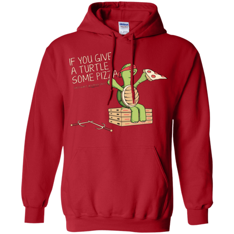 Sweatshirts Red / Small Give a Turtle Pullover Hoodie