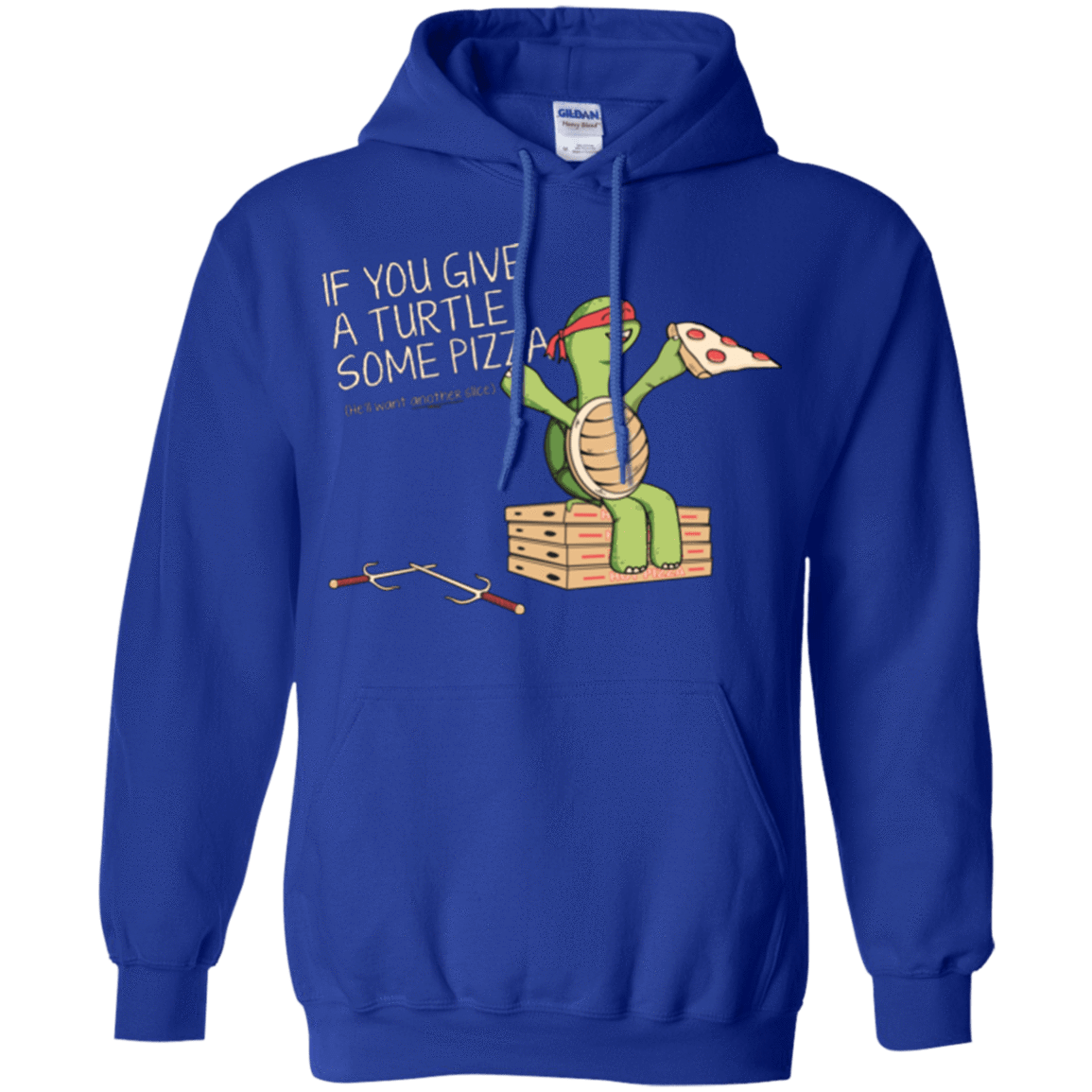 Sweatshirts Royal / Small Give a Turtle Pullover Hoodie