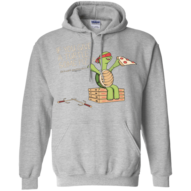 Sweatshirts Sport Grey / Small Give a Turtle Pullover Hoodie