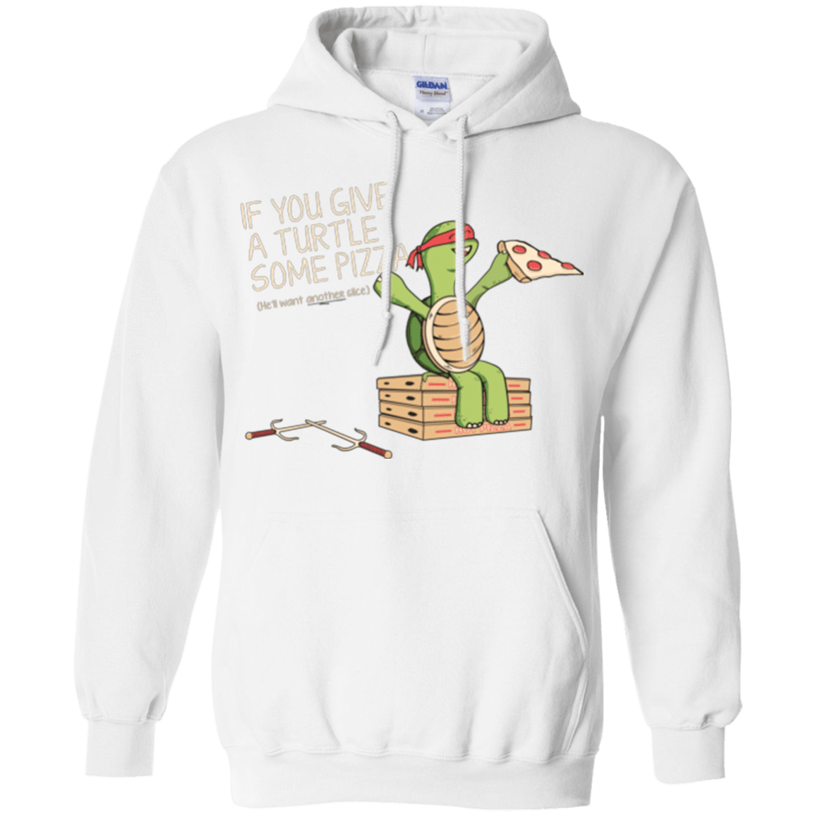 Sweatshirts White / Small Give a Turtle Pullover Hoodie